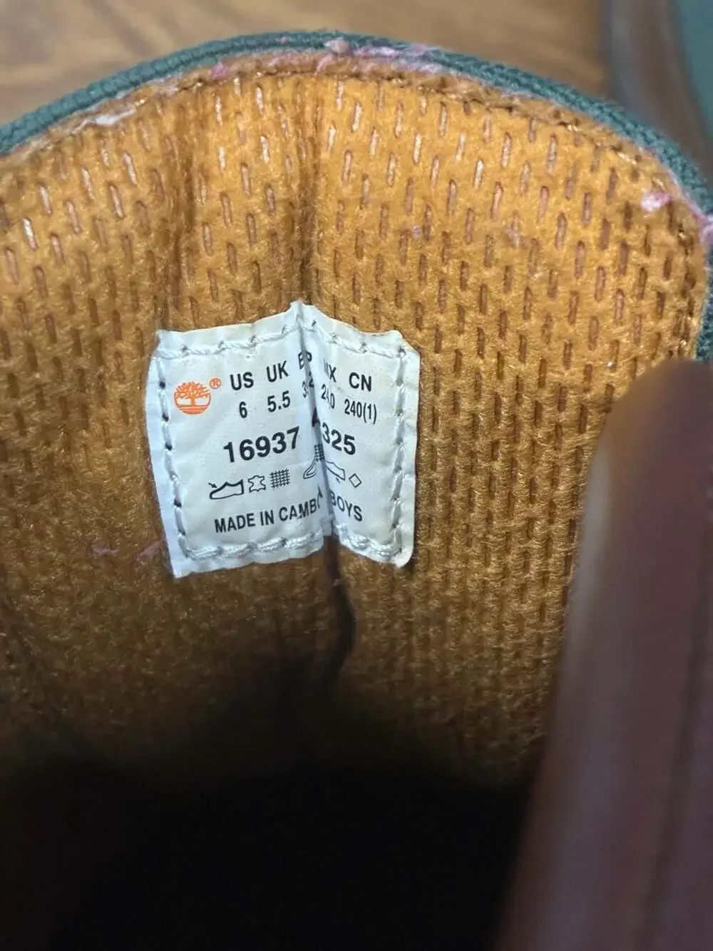 Timberland field boot